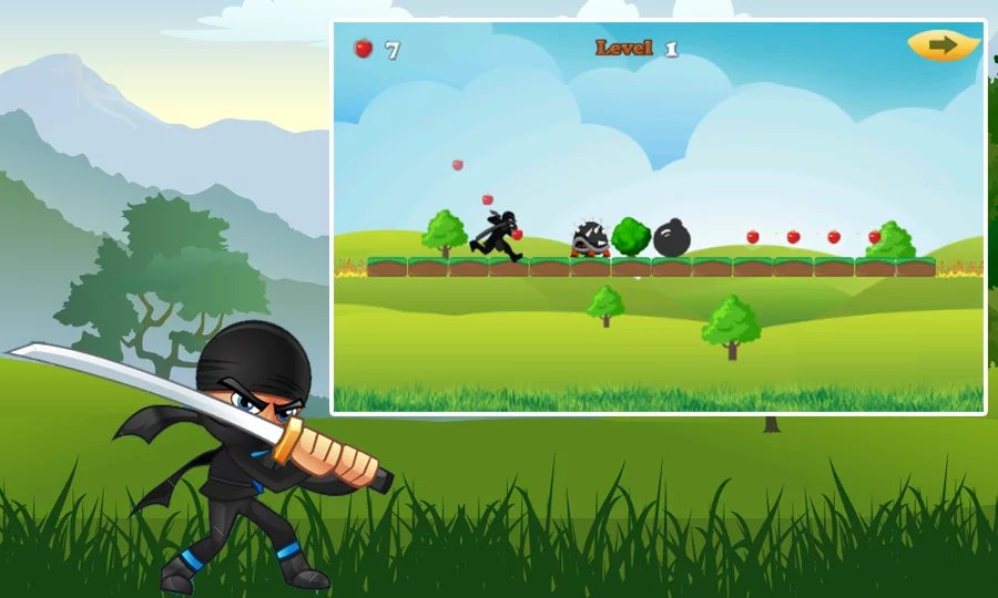 Ninja Shark - ninja game...截图1