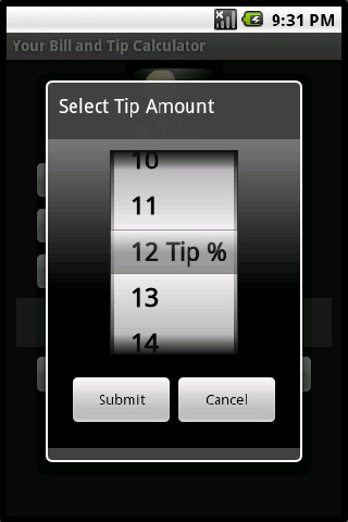 Your Bill and Tip Calculator截图2