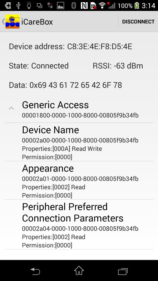 BLE UUID Explorer截图6