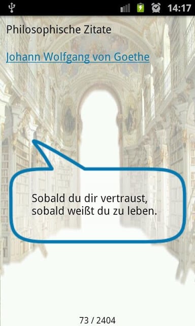 Zitate und Spr&uuml;che Bibliothek截图3