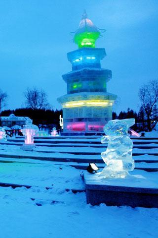 冰块雕照片 Ice carving photos截图1