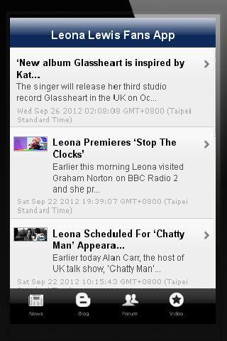 Leona Lewis Fans App截图2