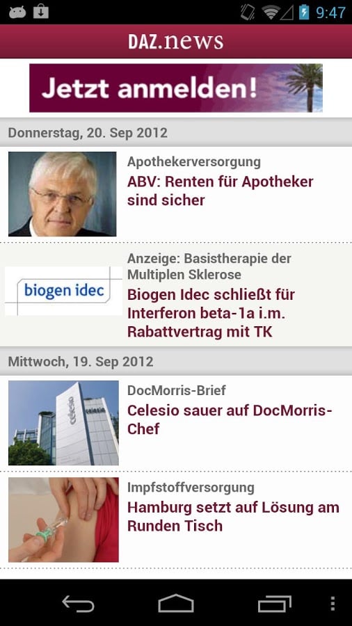 Deutsche Apotheker Zeitung截图9