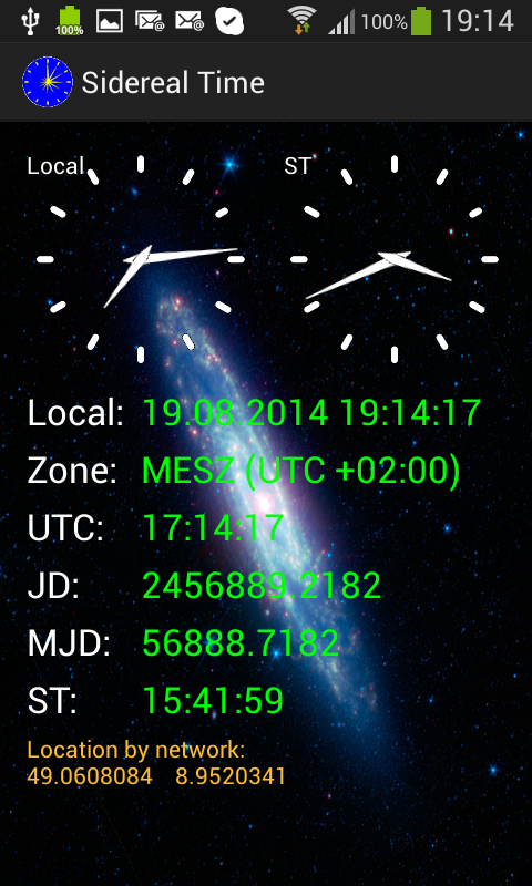 Astronomy Sidereal Time截图1