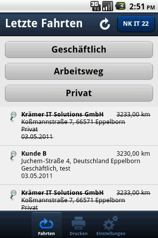 KFZ-Fahrtenbuch Mobile 4截图4