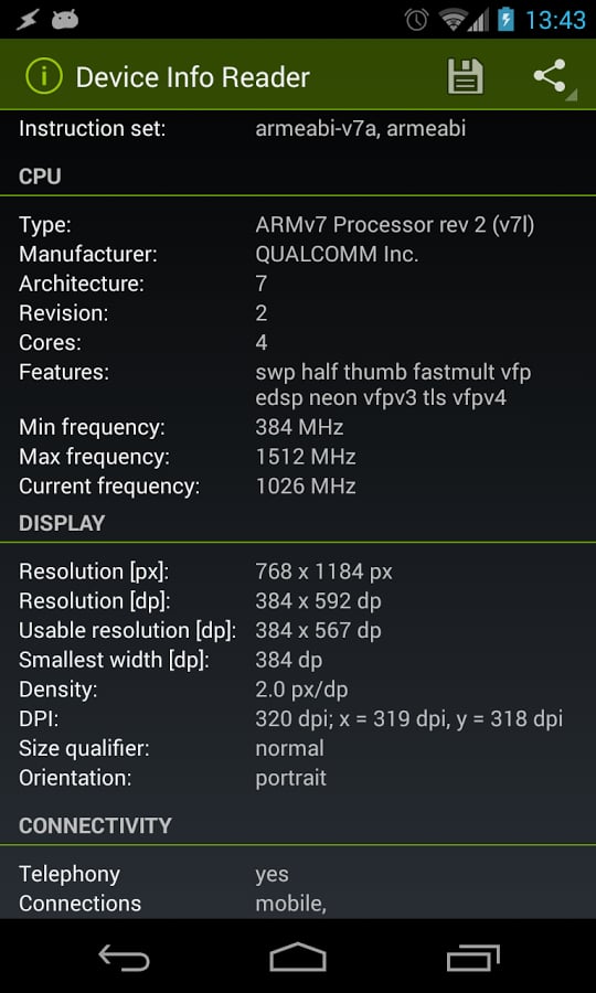 Device Info Reader截图5