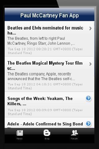 Paul McCartney Fan App截图1