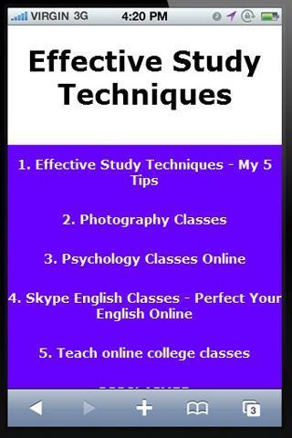 Effective Study Techniques截图1