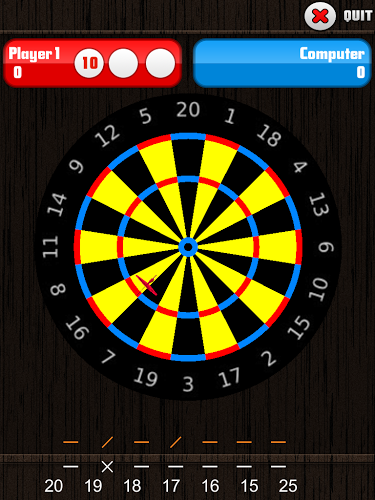 3D Dart Game截图4