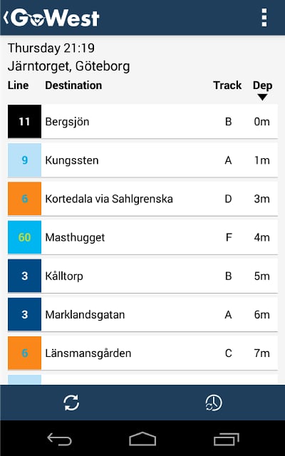 GoWest - V&auml;sttrafik截图2