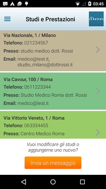 Agenda Medici - iDoctors.it截图6