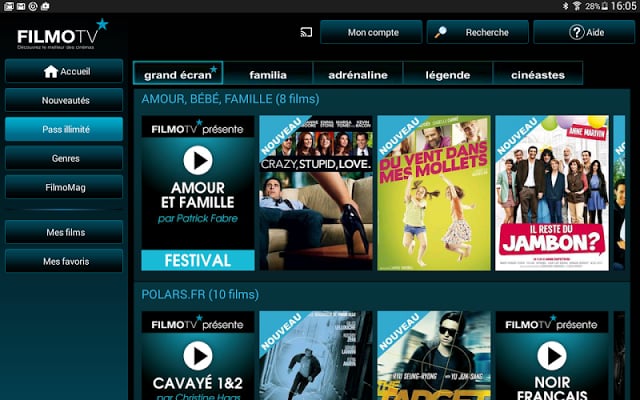 FilmoTV - Le cin&eacute;ma en VOD截图1