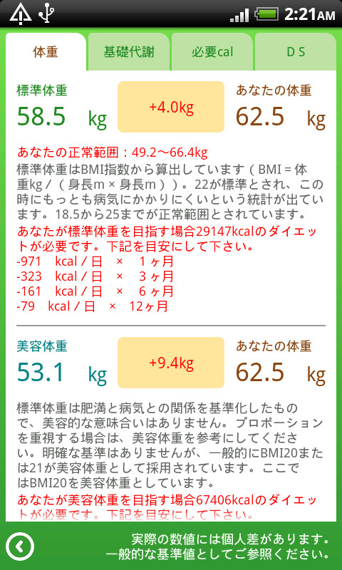 体重チェッカー截图2