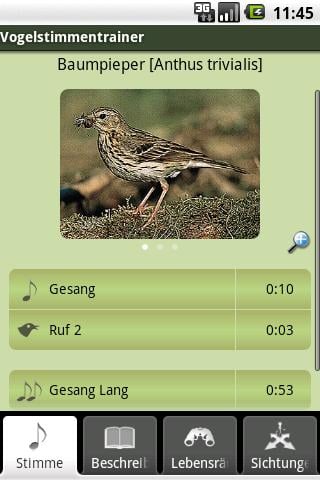 Vogelstimmen-Trainer Lite截图1