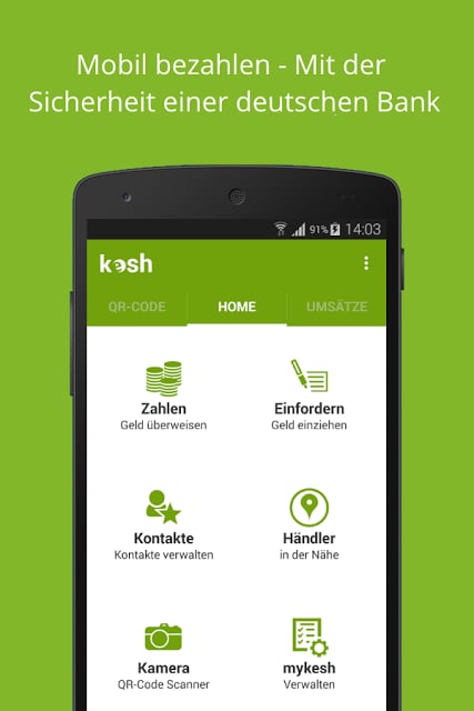 kesh Mobile Payment截图3