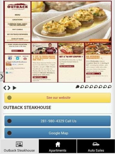 Outback Steakhouse截图1