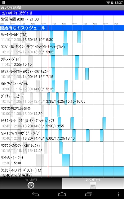 USJの待ち时间截图11