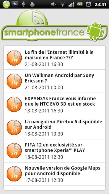 Smartphone France截图2