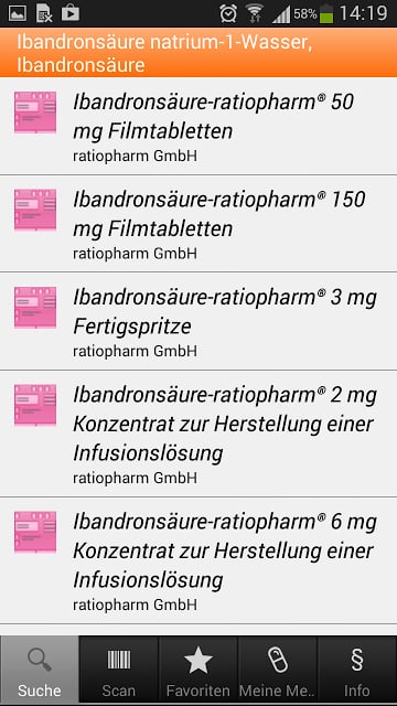 ratiopharm Arzneimittel App截图1