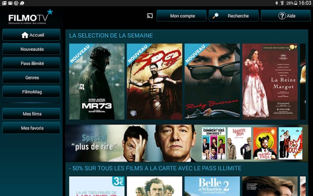 FilmoTV - Le cin&eacute;ma en VOD截图9