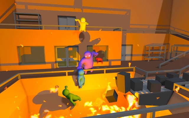 Gang Beasts Online Wrestling截图1