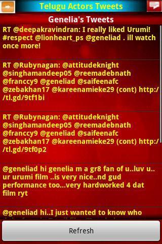 Telugu Actors Tweets截图1