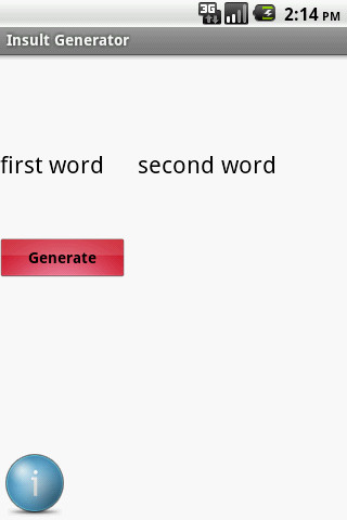 Insult Generator截图1