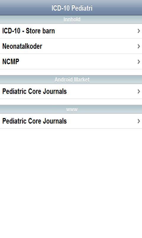 ICD-10 Pediatri截图1