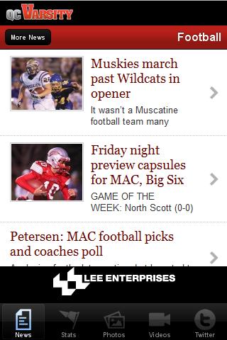 QC Varsity: Quad-City Times截图1
