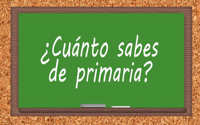 &iquest;Cu&aacute;nto sabes de Primaria?截图5