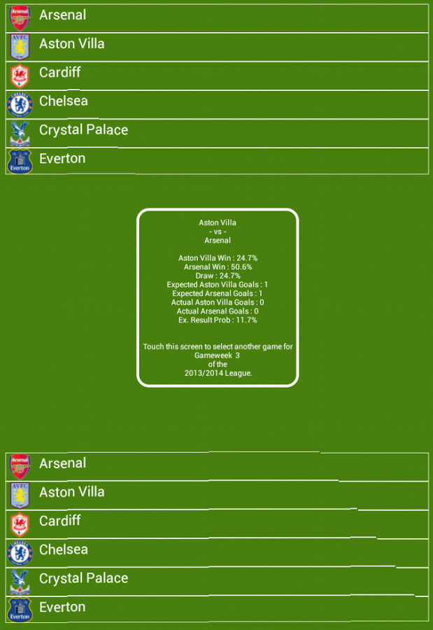 EPL Match Predictor Free截图2