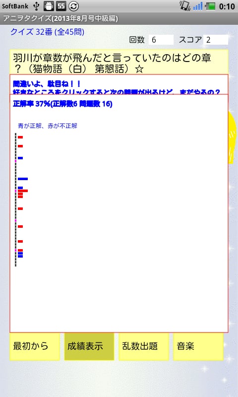 アニヲタクイズ(2013年8月号中级编)截图7