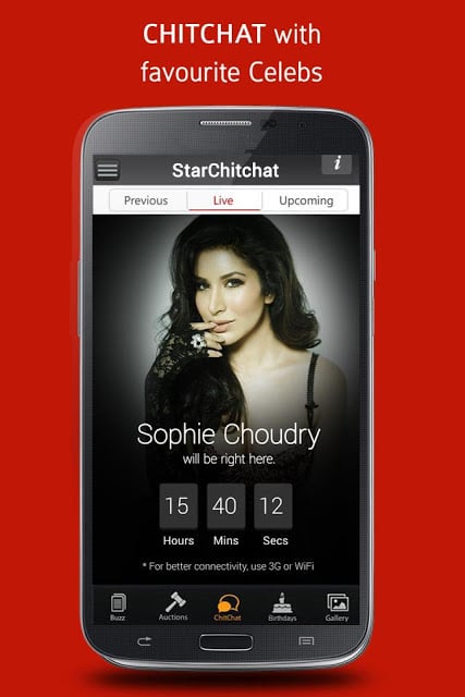 Follo: Celeb Chat Auction Buzz截图2