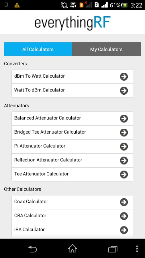 RF Calculator截图1