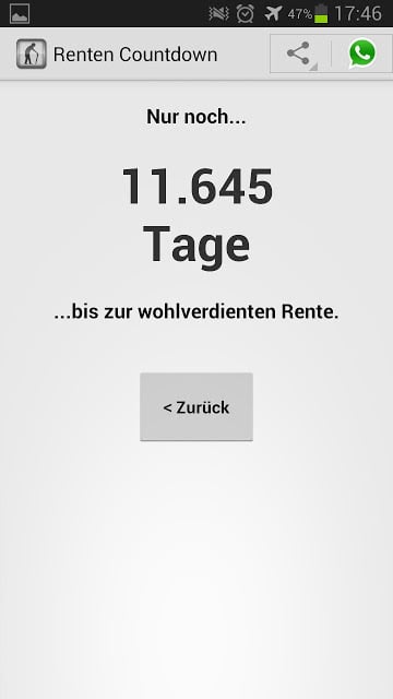 Renten Countdown截图1