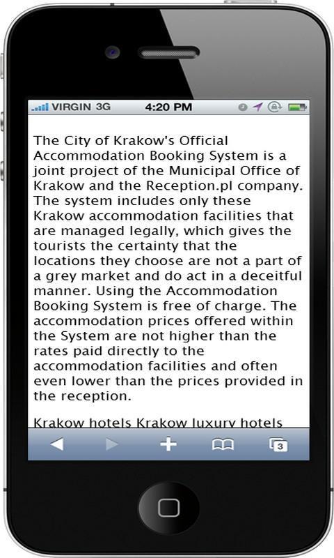 Krakow hotels截图2