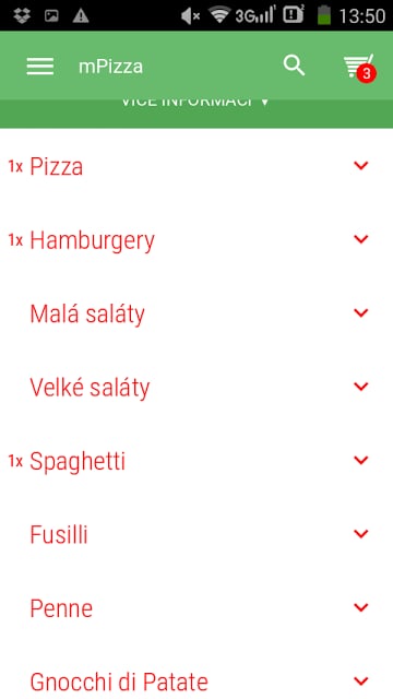 Kinokav&aacute;rna Štět&iacute;-rozvoz pizzy截图8