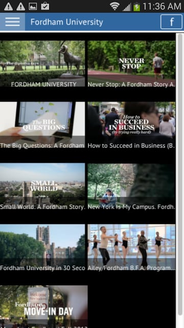 Fordham University截图2