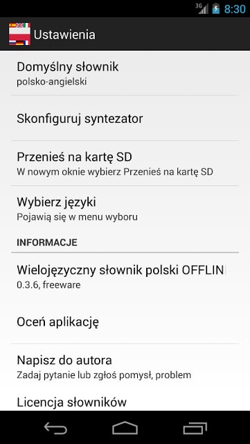 Wielojęzyczny słownik polski截图6