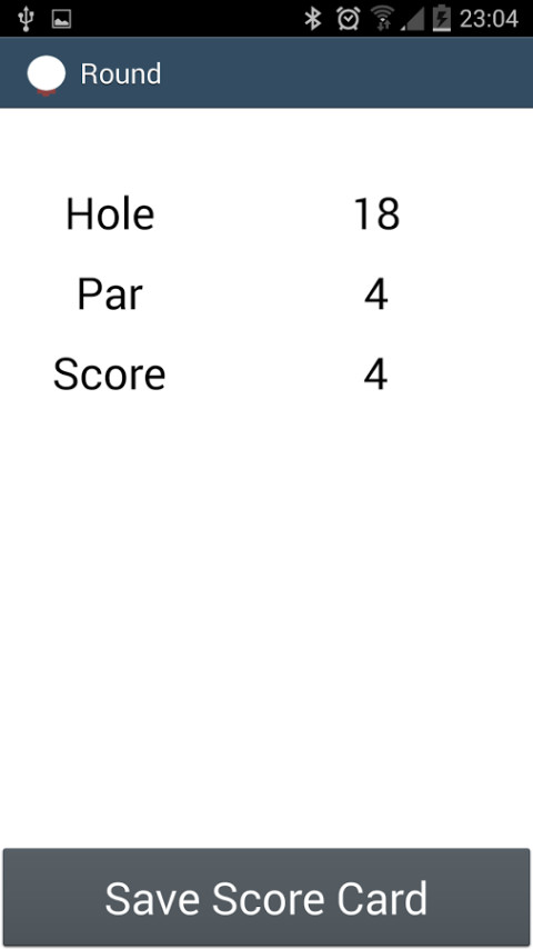 Golf Scorecard截图2