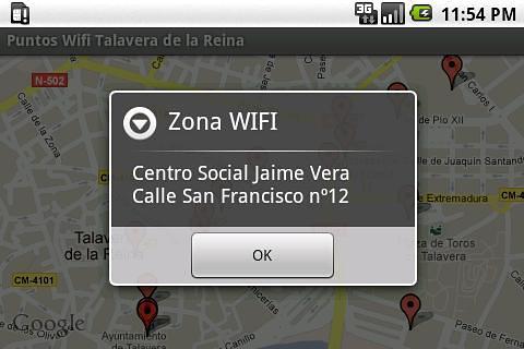 Puntos Wifi Talavera de la Reina截图1