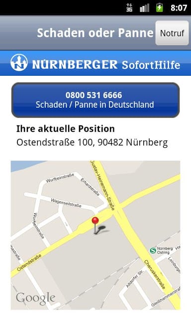 N&Uuml;RNBERGER SofortHilfe截图2