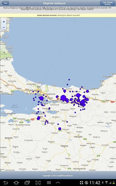 Deprem Bilgi Sistemi截图6