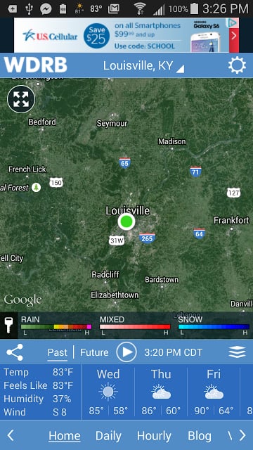 WDRB Weather &amp; Traffic截图5