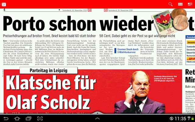 Hamburger Morgenpost E-Paper截图2