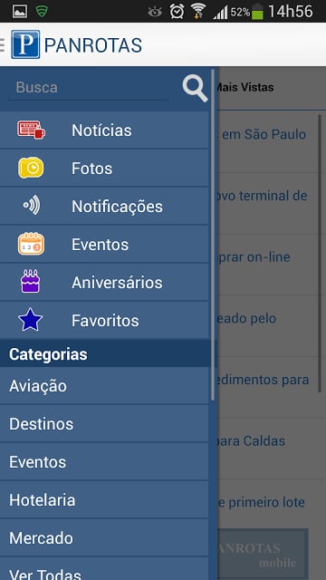 PANROTAS Not&iacute;cias截图10