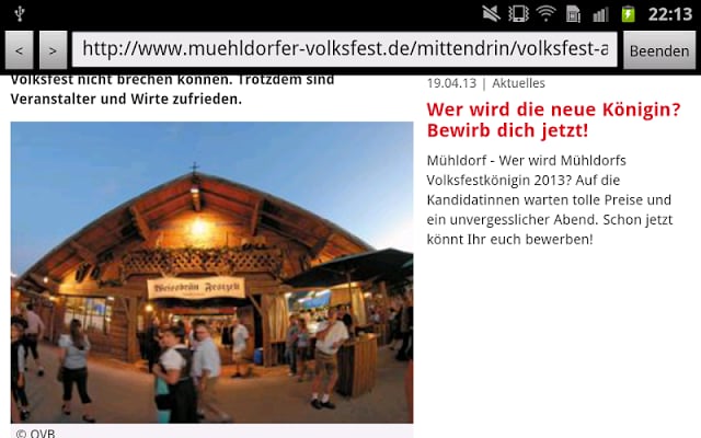 M&uuml;hldorfer Volksfest截图3