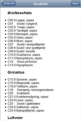 ICD-10 Onkologi截图2