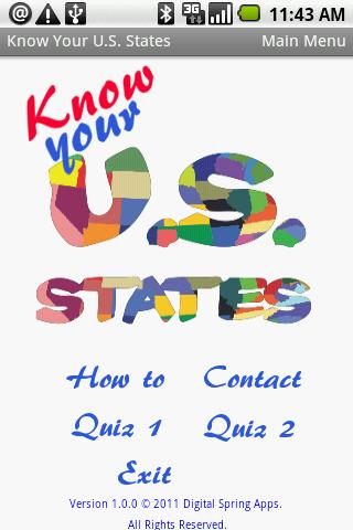 Know Your U.S. States I截图1