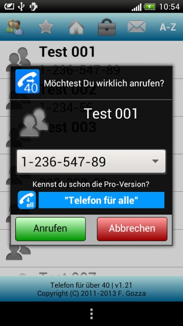 Telefon f&uuml;r &uuml;ber 40截图5